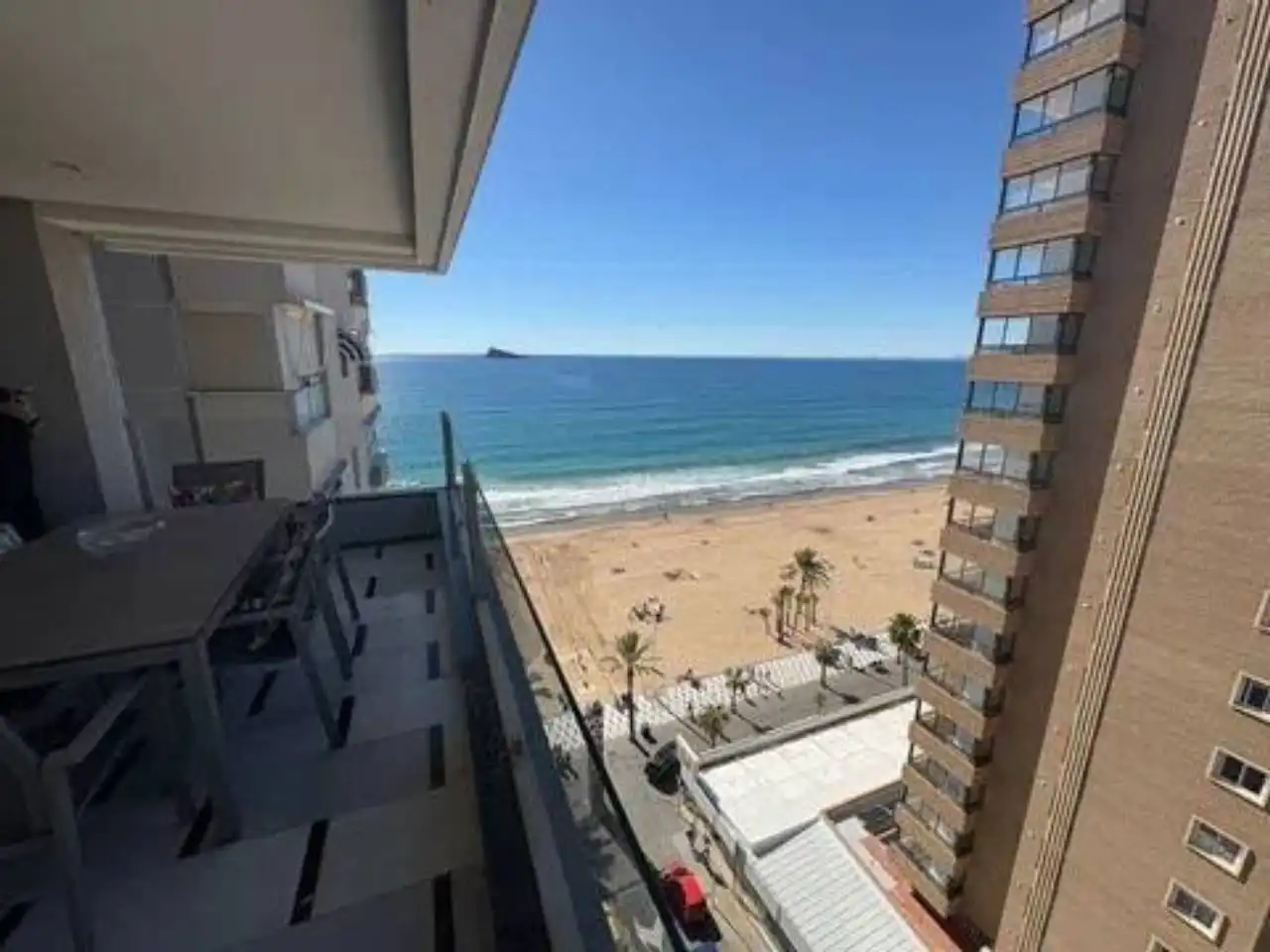 Schlafzimmer von Wohnung zur Miete in Benidorm mit Klimaanlage und Terrasse