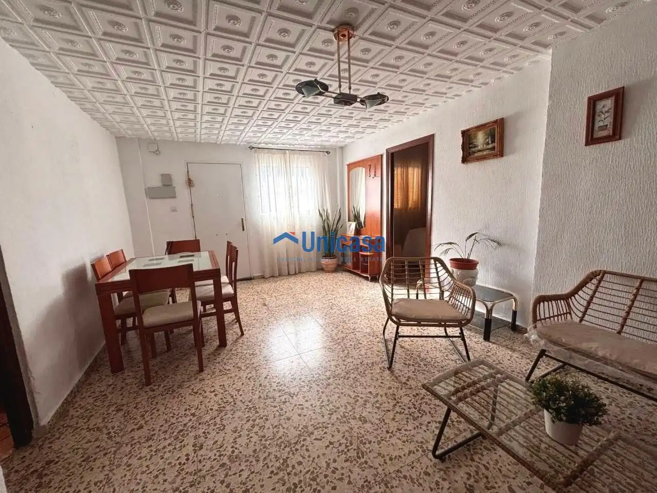 Sala de estar de Piso en venta en Málaga con Aire acondicionado y Terraza