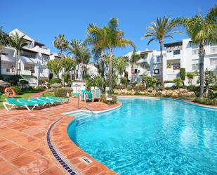 Exterior view of Apartment for sale in Estepona  with Air Conditioner, Terrace and Furnished