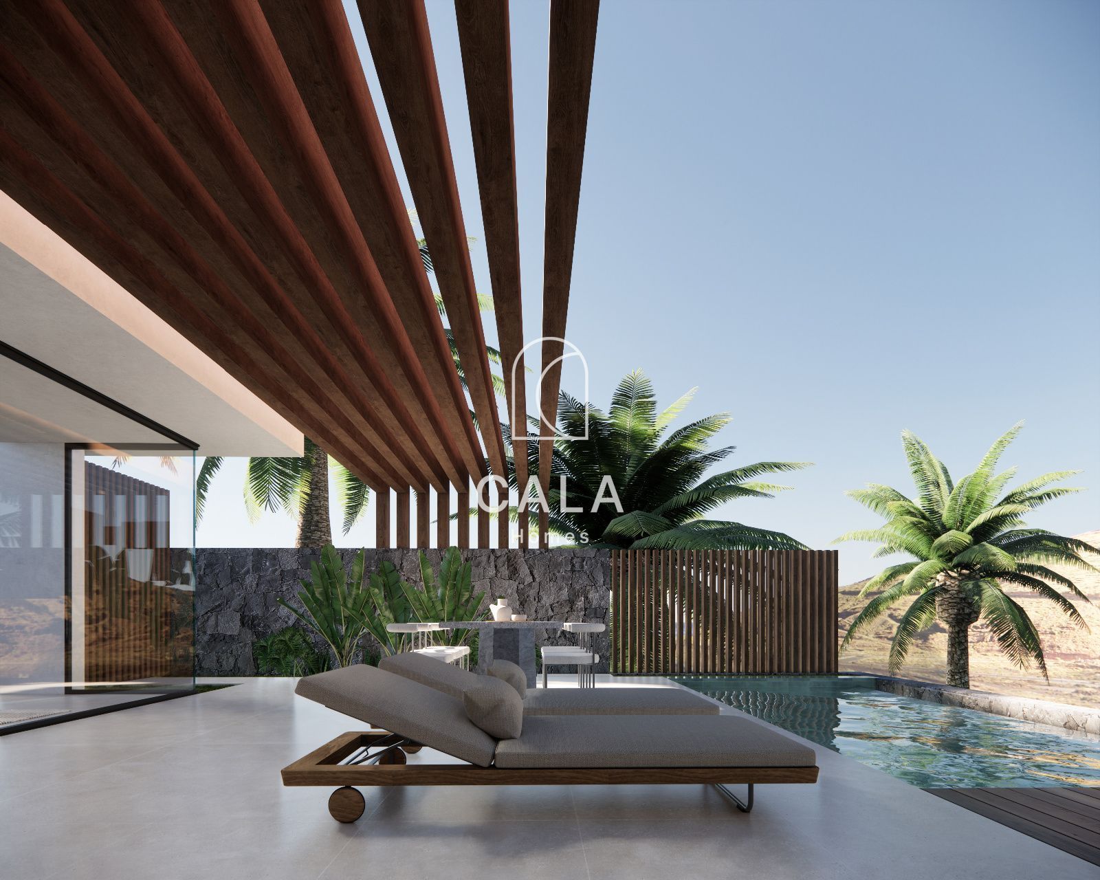 Terrassa de Casa o xalet en venda en San Sebastián de la Gomera amb Aire condicionat, Calefacció i Terrassa