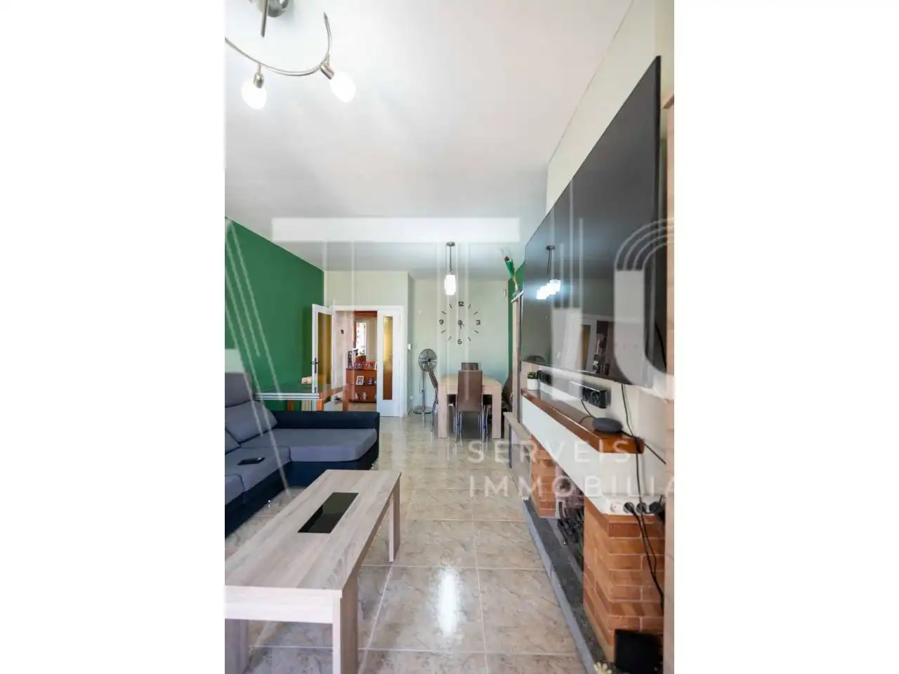 Sala de estar de Apartamento en venta en Sabadell con Aire acondicionado, Calefacción y Trastero