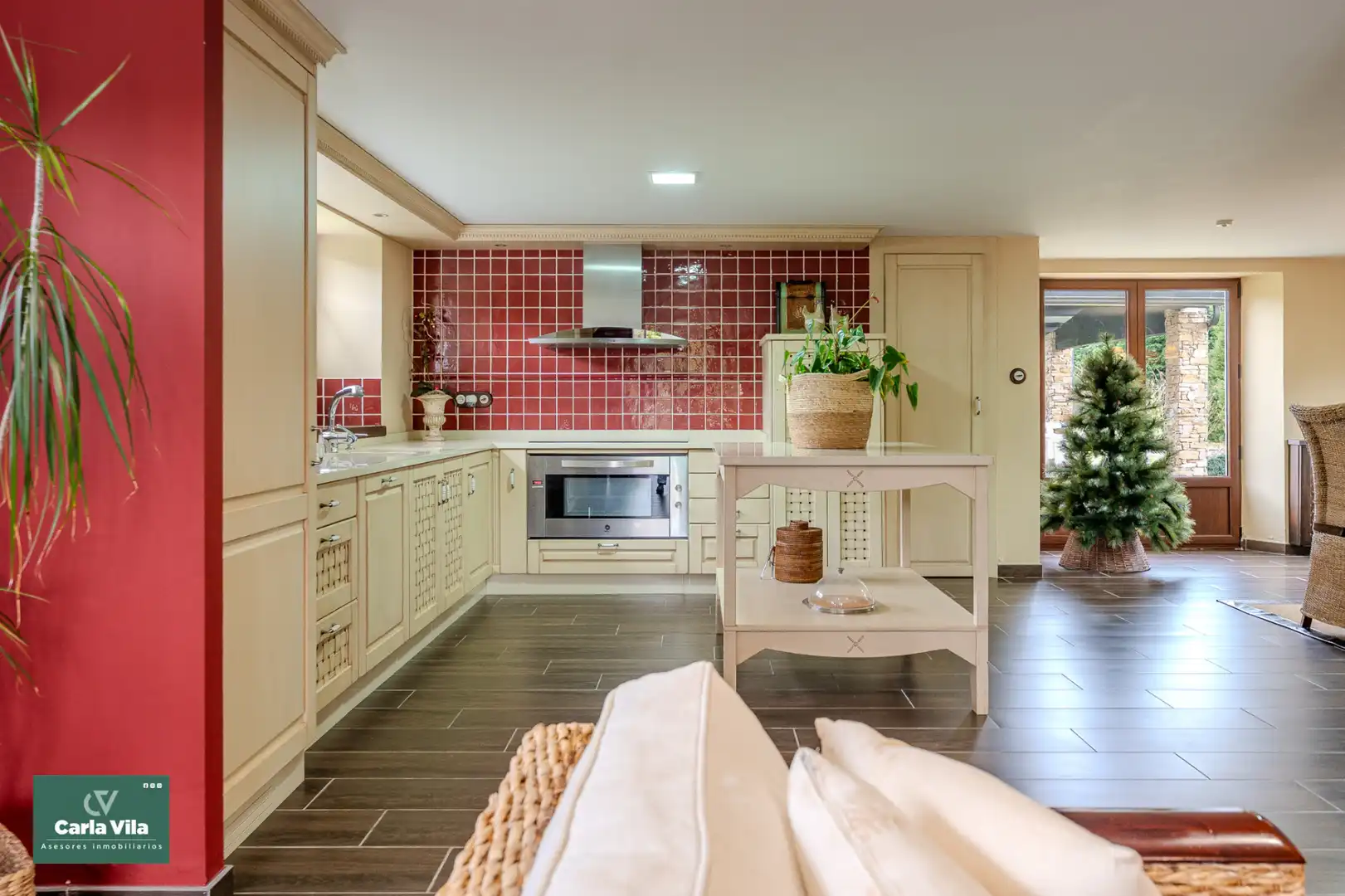 Kitchen of Houses for sale in Lugo  with Heating, Private garden and Parquet flooring