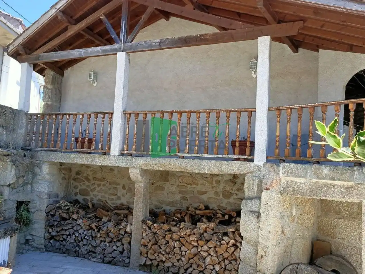 Vista exterior de Casa o xalet en venda en Paderne de Allariz amb Calefacció, Jardí privat i Terrassa
