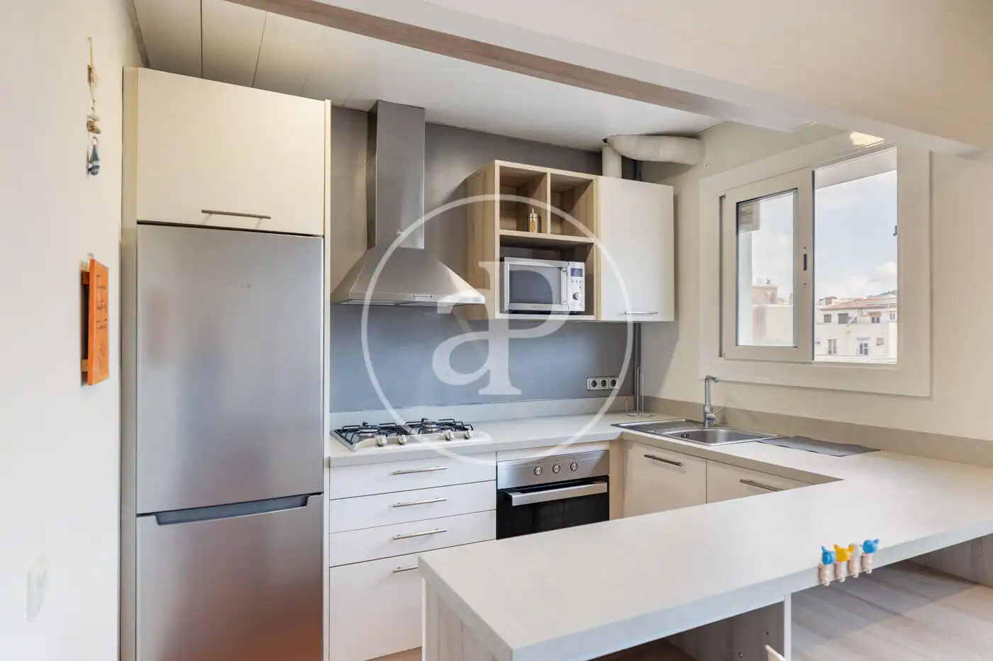 Cocina de Piso en venta en Barcelona con Aire acondicionado y Calefacción