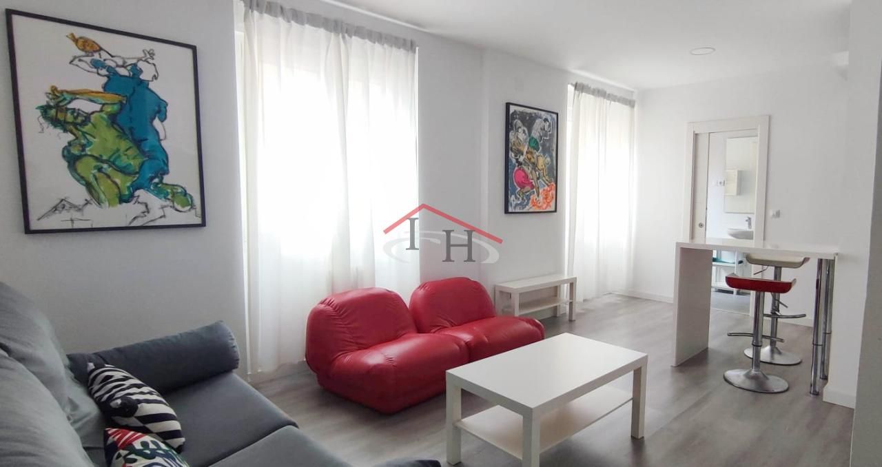 Sala de estar de Apartamento de alquiler en León Capital  con Calefacción