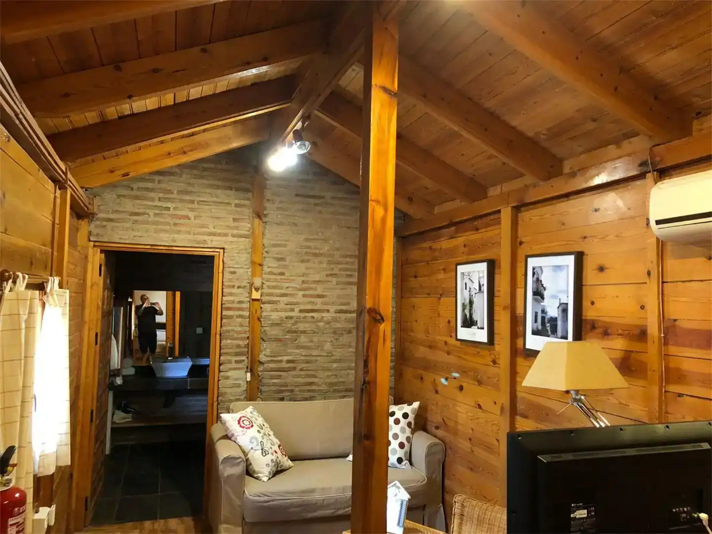 Sala d'estar de Finca rústica en venda en Nevada amb Aire condicionat, Piscina i Balcó