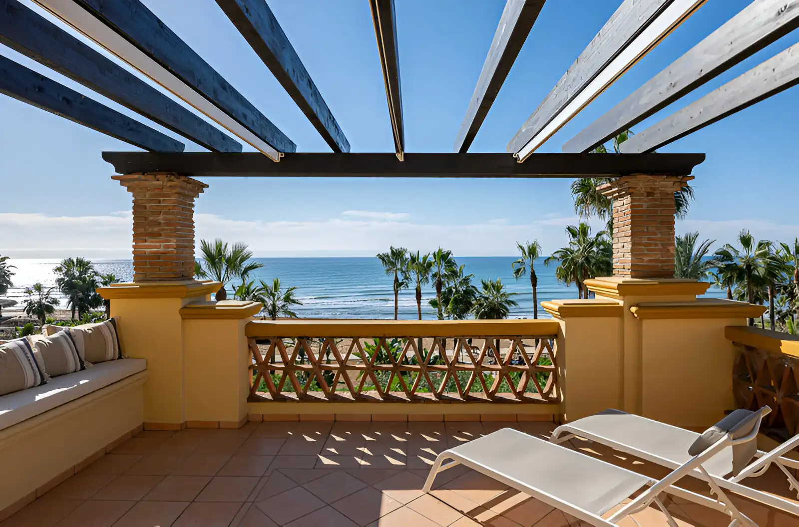 Terraza de Apartamento en venta en Marbella con Aire acondicionado, Terraza y Trastero