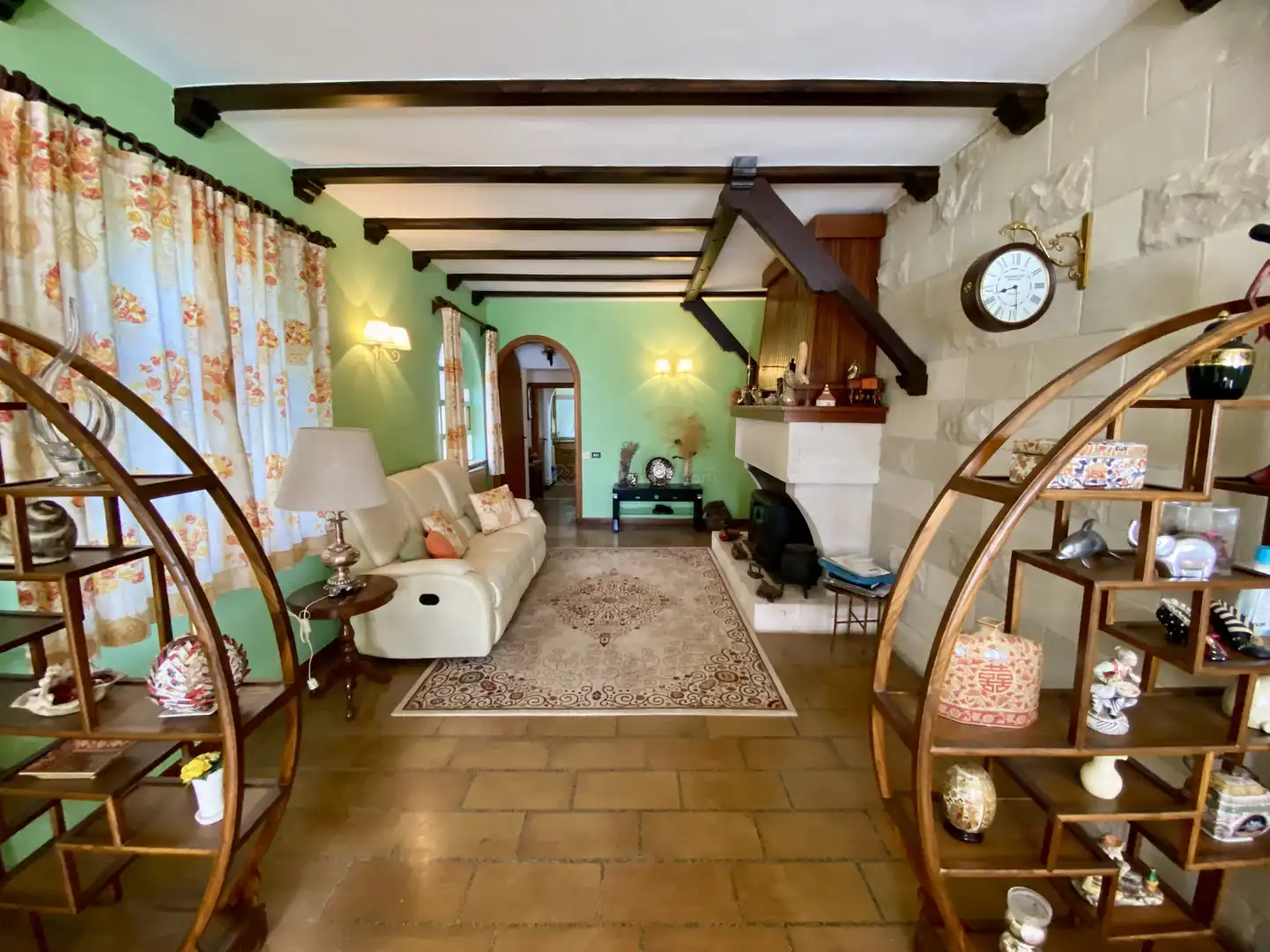 Sala d'estar de Casa o xalet en venda en Nalda amb Calefacció, Jardí privat i Terrassa