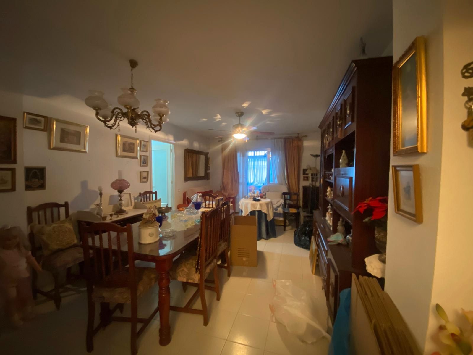 Menjador de Pis en venda en Pizarra amb Terrassa, Moblat i Forn