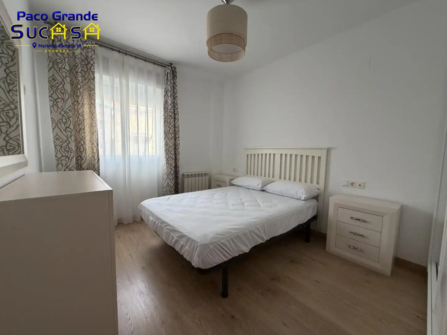 Schlafzimmer von Wohnung zur Miete in Granada mit Klimaanlage, Heizung und Terrasse