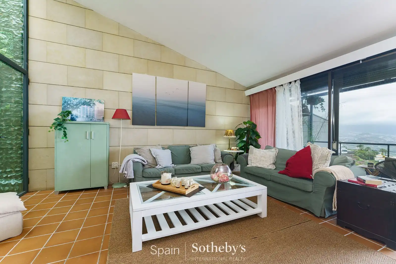 Sala d'estar de Casa o xalet en venda en Santa Úrsula amb Aire condicionat, Calefacció i Jardí privat