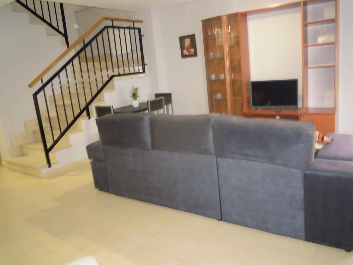 Sala de estar de Dúplex de alquiler en Camarma de Esteruelas con Aire acondicionado, Amueblado y Horno
