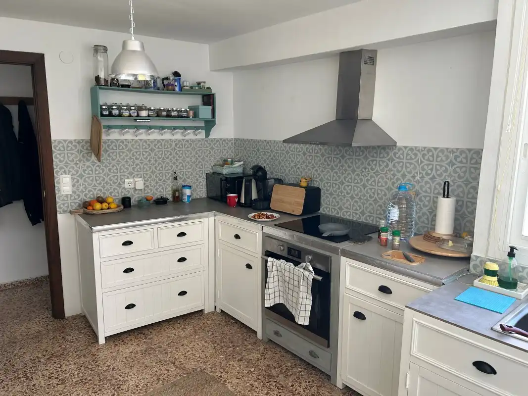 Cocina de Ático en venta en Gandia con Aire acondicionado, Terraza y Amueblado