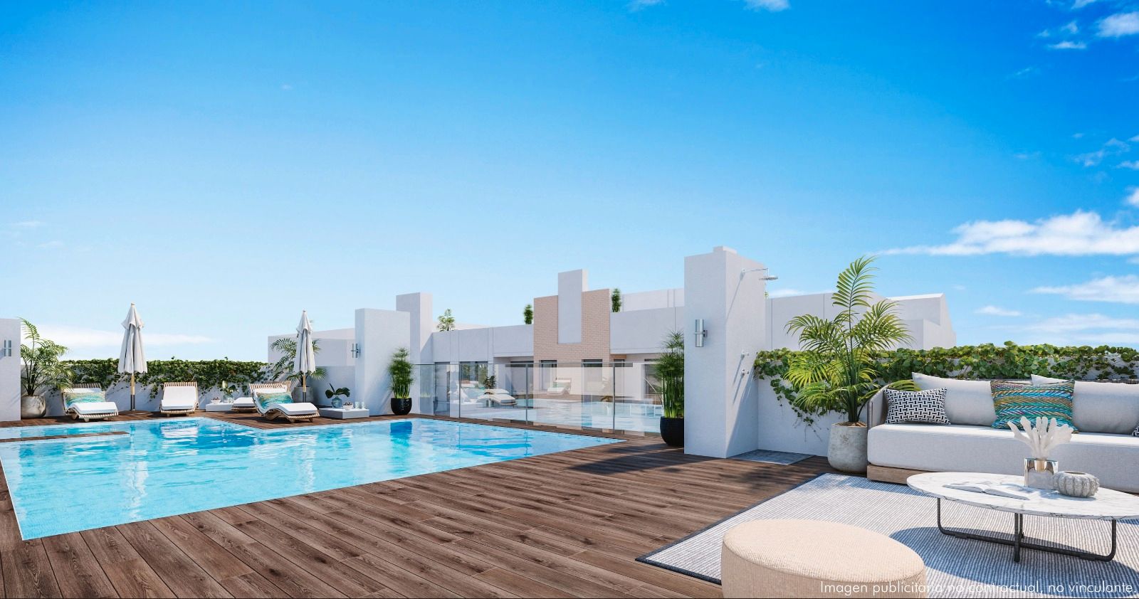 Piscina de Pis en venda en Málaga Capital