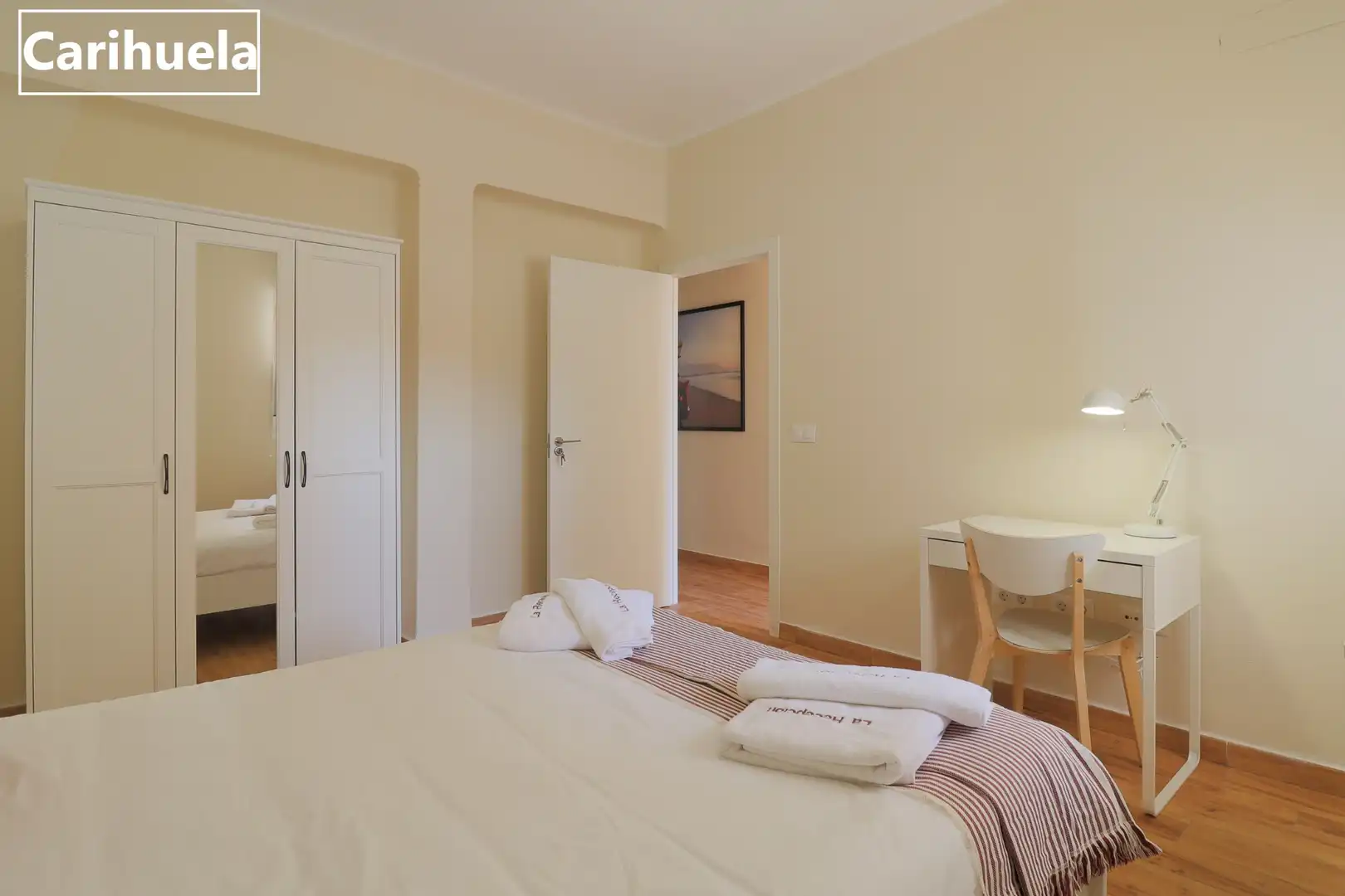 Bedroom of Flat for share in Málaga  with Air Conditioner, Heating and Terrace