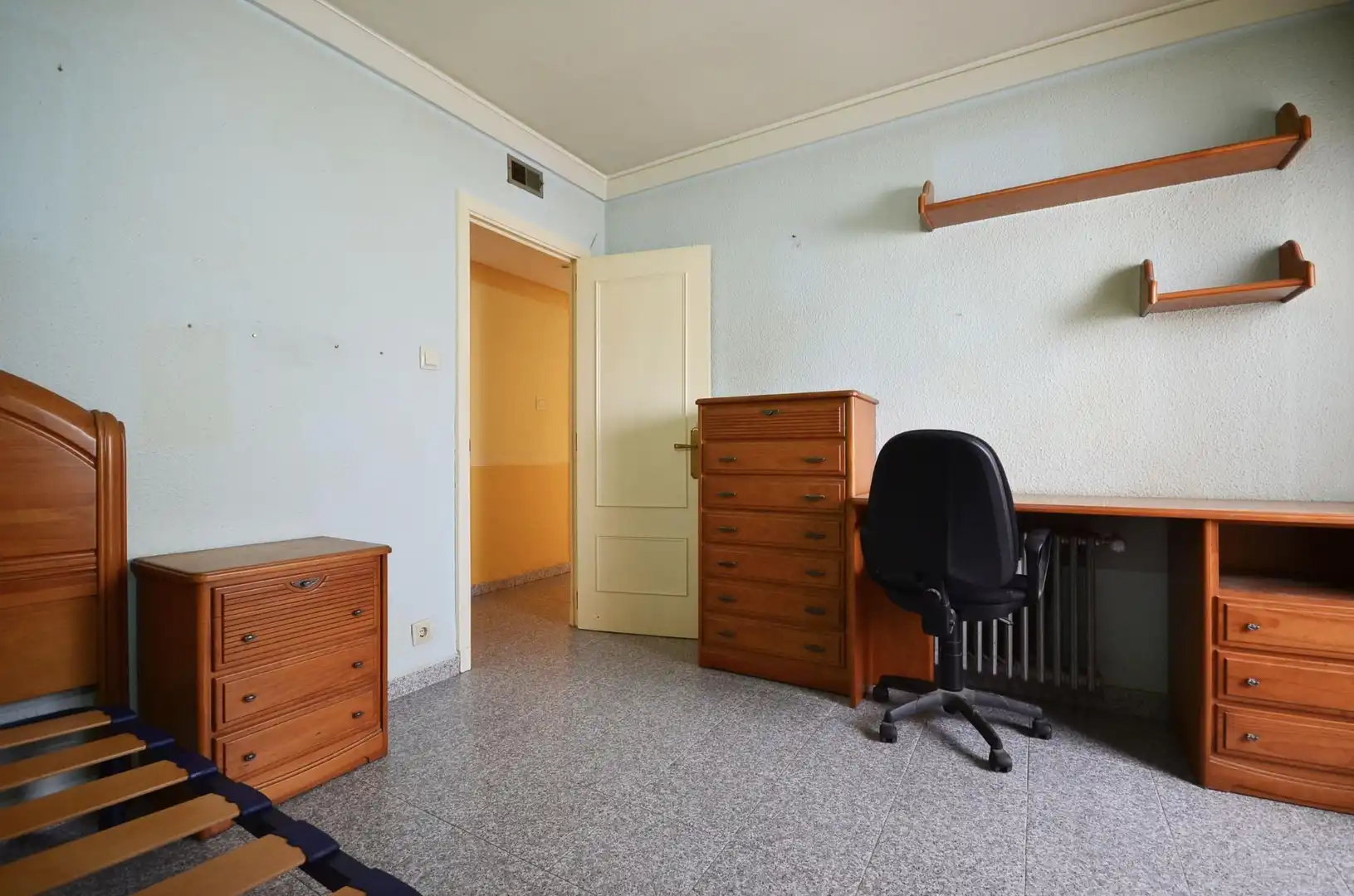 Bedroom of Attic for sale in Zaragoza  with Air Conditioner, Heating and Terrace