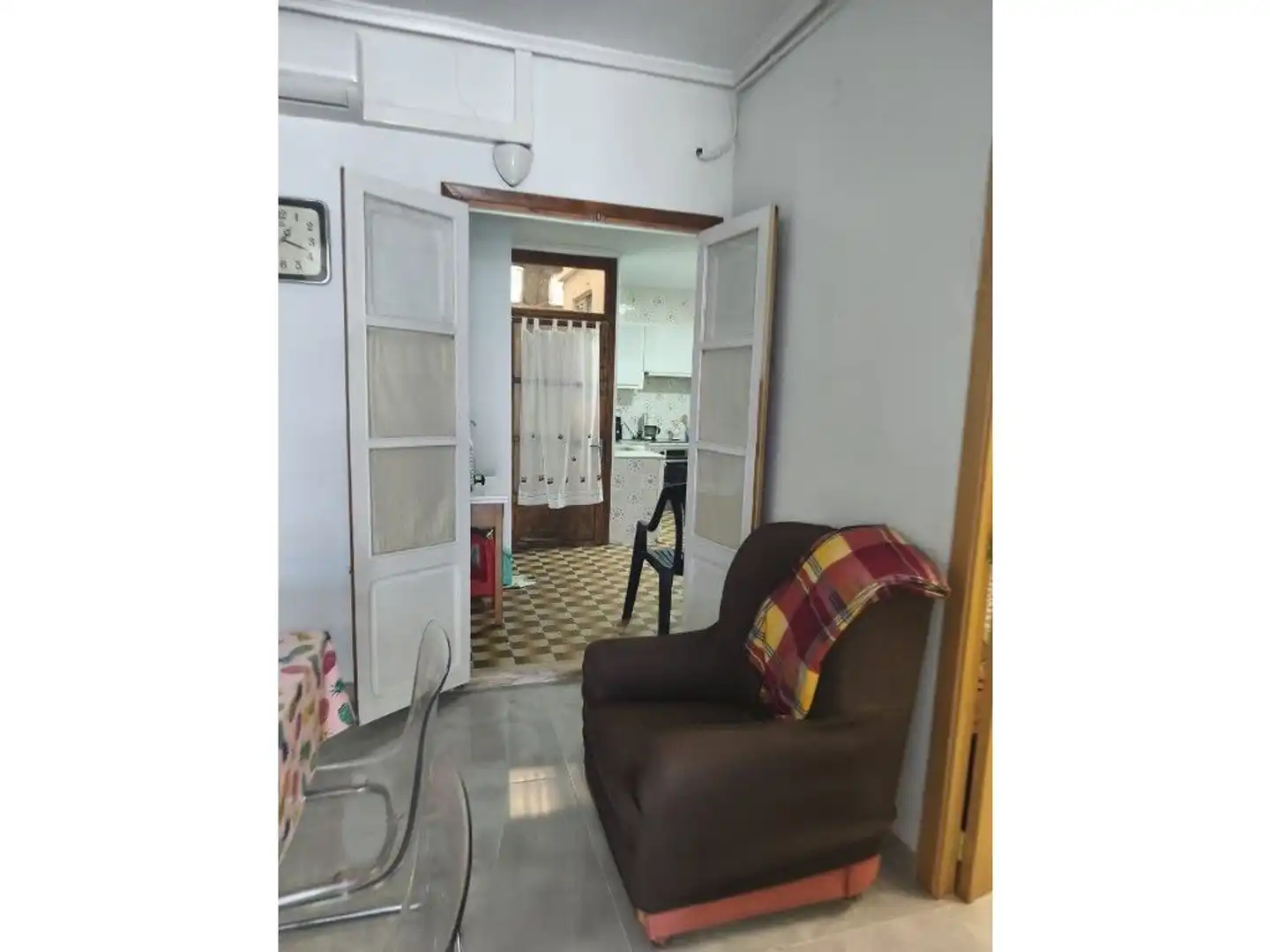 Sala de estar de Piso en venta en Simat de la Valldigna con Aire acondicionado, Calefacción y Terraza