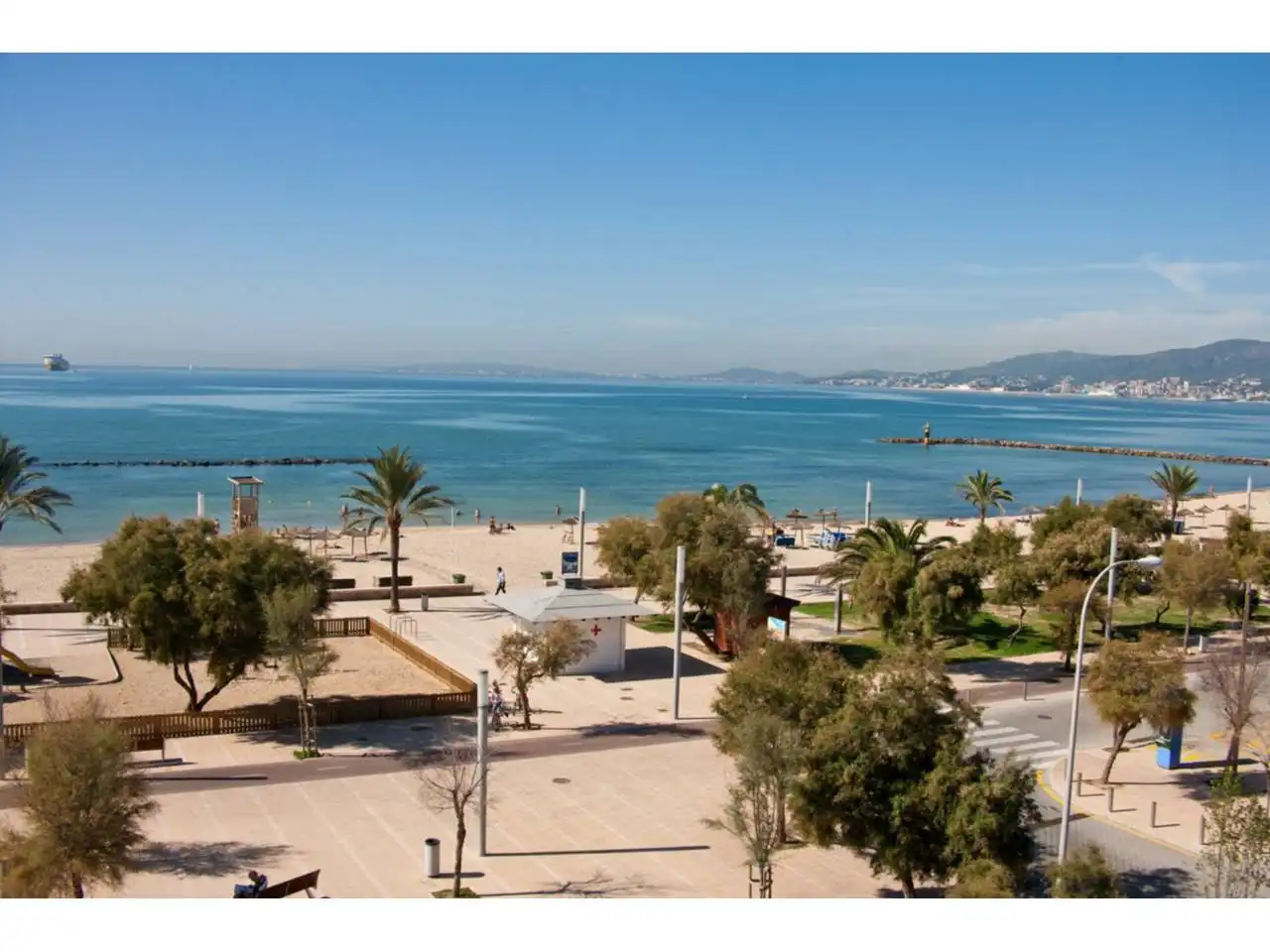 Exterior view of Flat for rent in  Palma de Mallorca  with Air Conditioner, Heating and Terrace