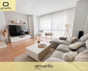 Living room of Single-family semi-detached for sale in Alginet  with Air Conditioner, Terrace and Balcony