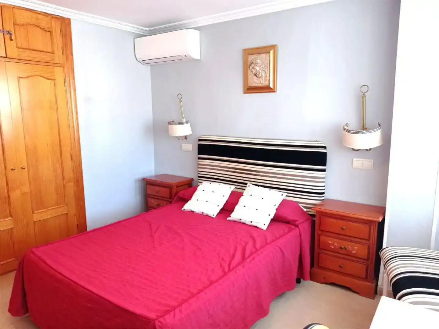 Schlafzimmer von Wohnung zur Miete in Cuenca Capital mit Klimaanlage