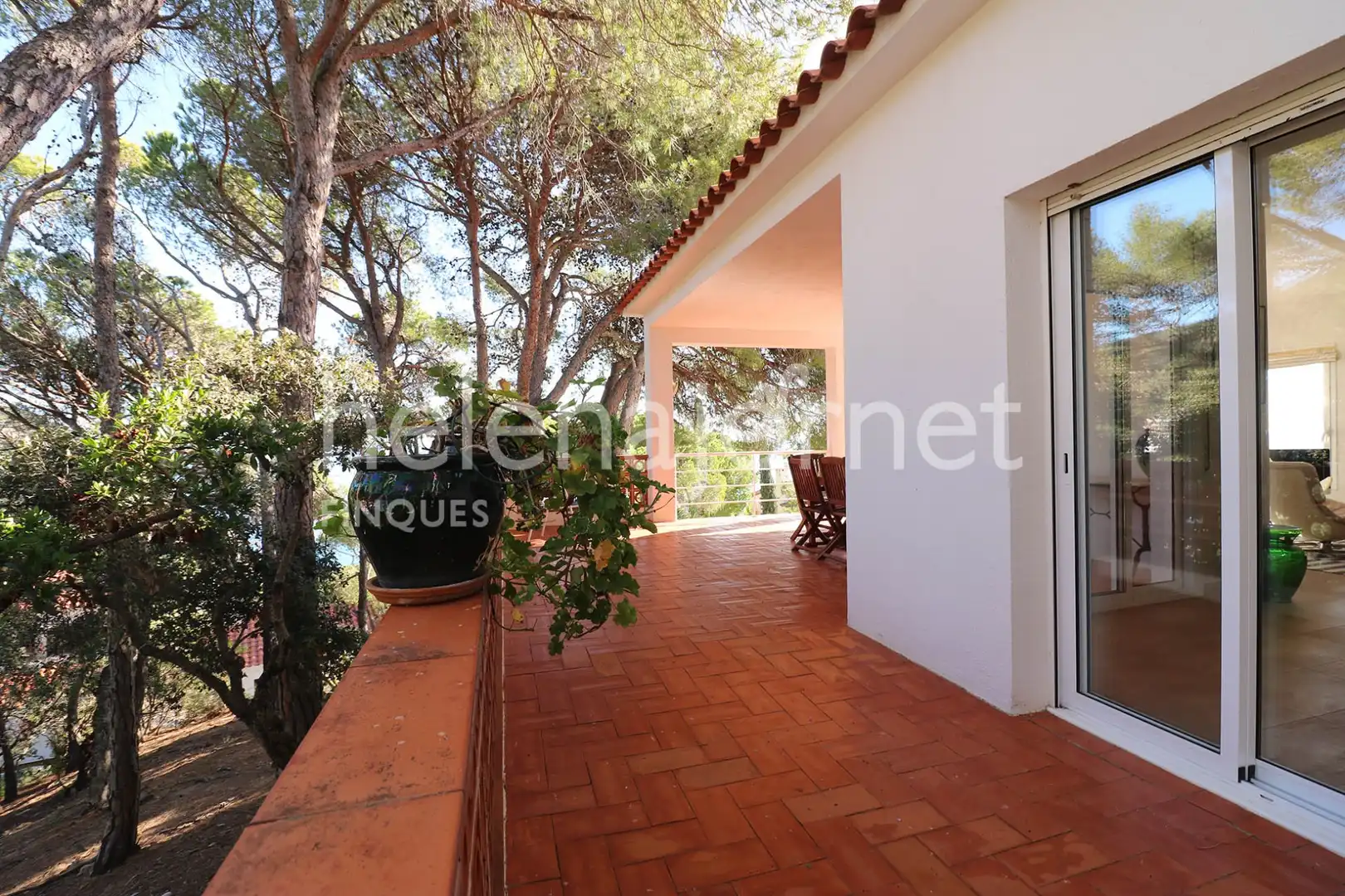 Terraza de Casa o chalet en venta en Llagostera con Calefacción, Terraza y Piscina
