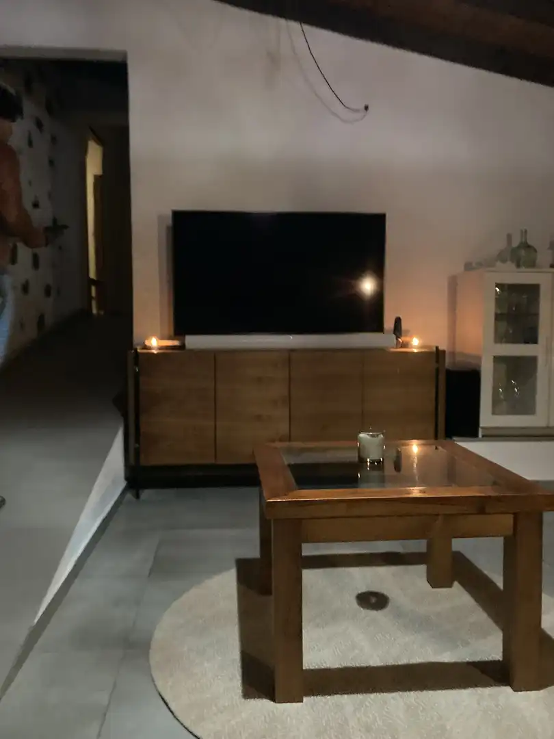 Wohnzimmer von Haus oder Chalet zur Miete in Adeje mit Klimaanlage, Privatgarten und Terrasse