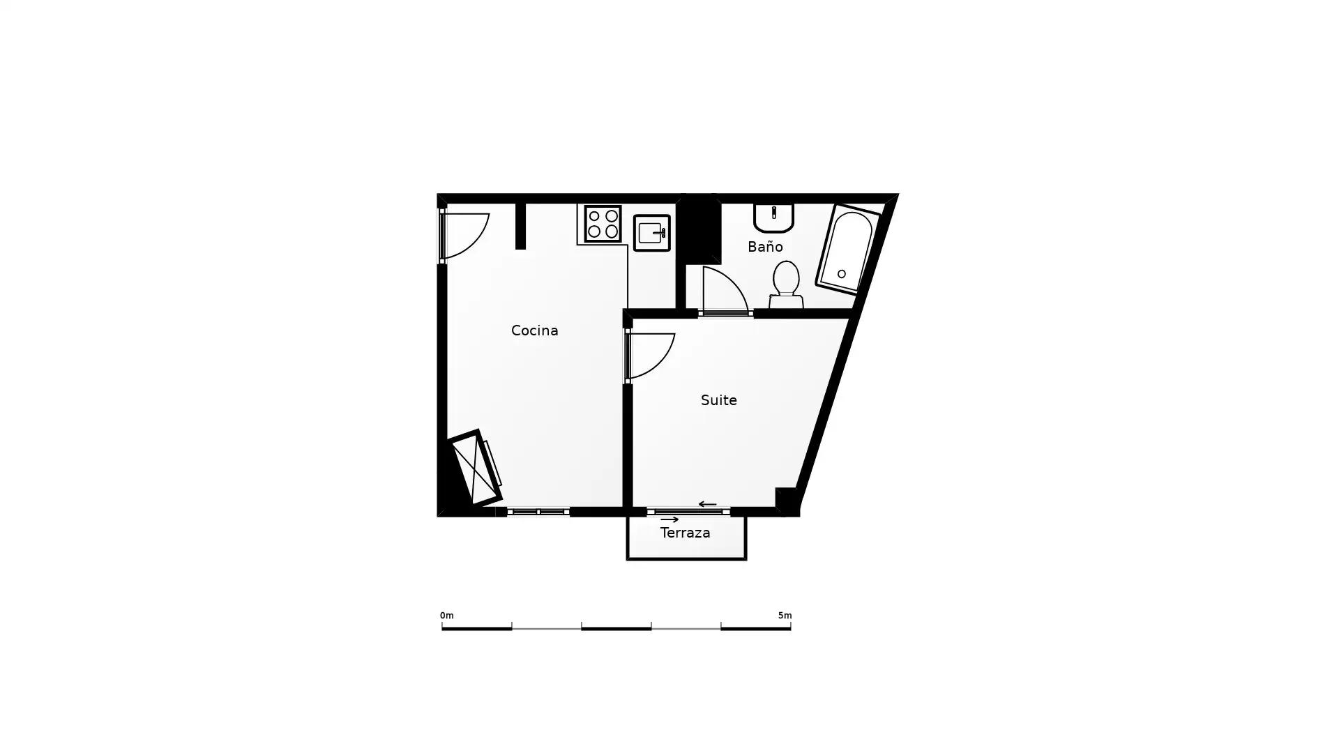 Piso en venta en Paterna del Río con Balcón