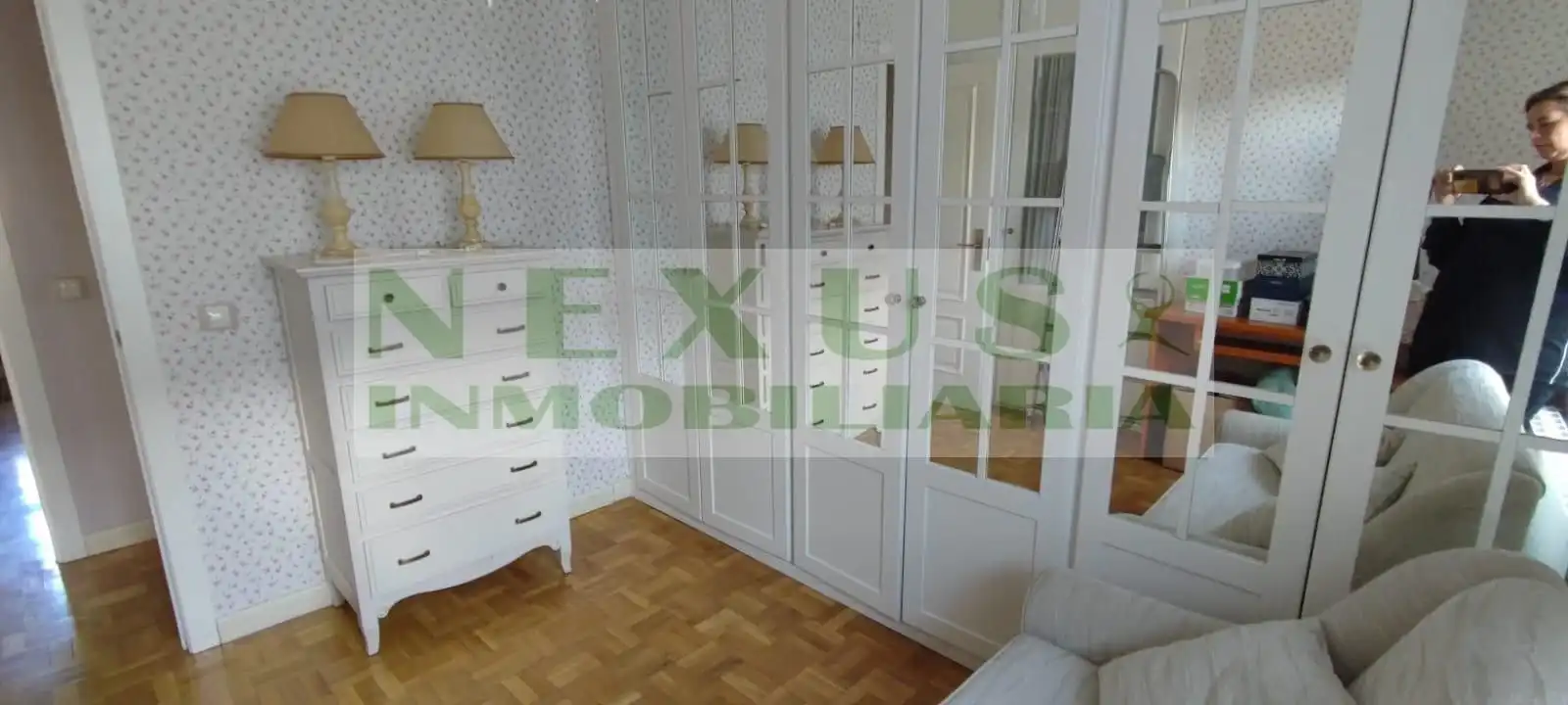 Bedroom of Flat for rent in Cáceres  with Air Conditioner, Heating and Furnished
