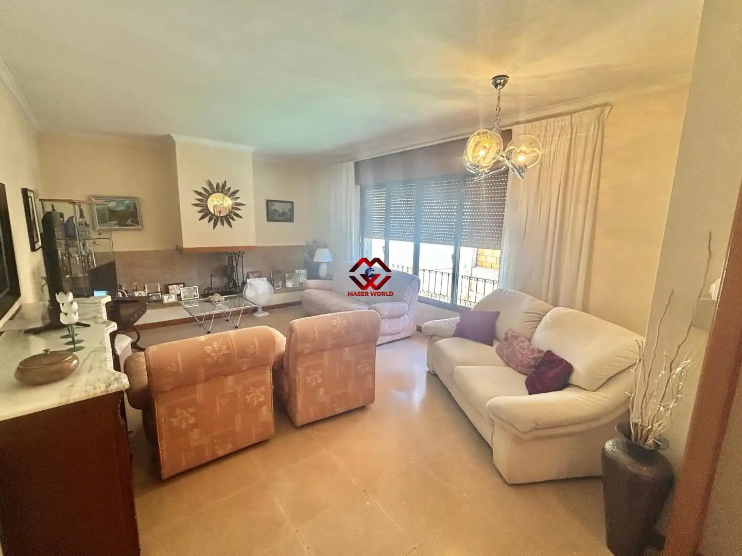 Sala d'estar de Casa o xalet en venda en San Javier amb Aire condicionat, Calefacció i Jardí privat