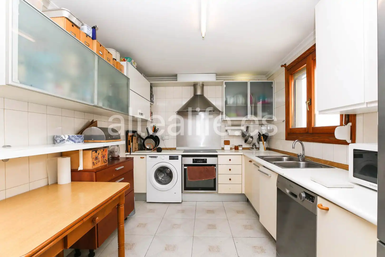 Cocina de Apartamento en venta en Polop con Aire acondicionado y Balcón