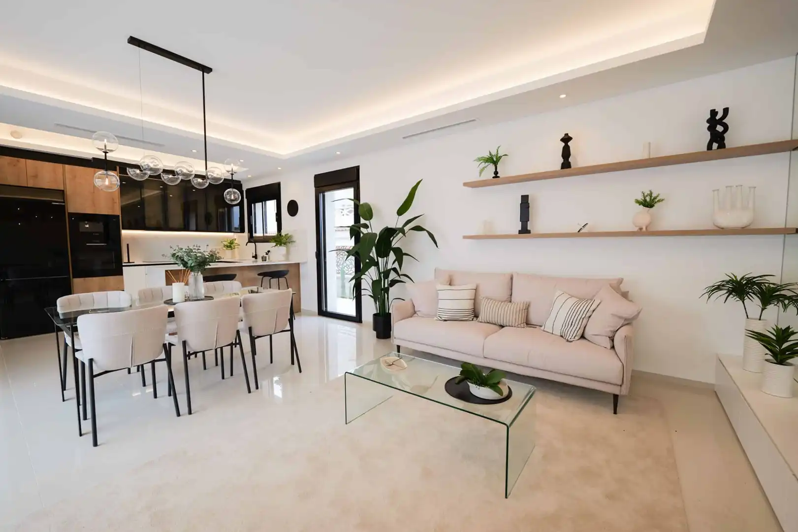 Living room of Houses for sale in Rojales  with Air Conditioner and Balcony