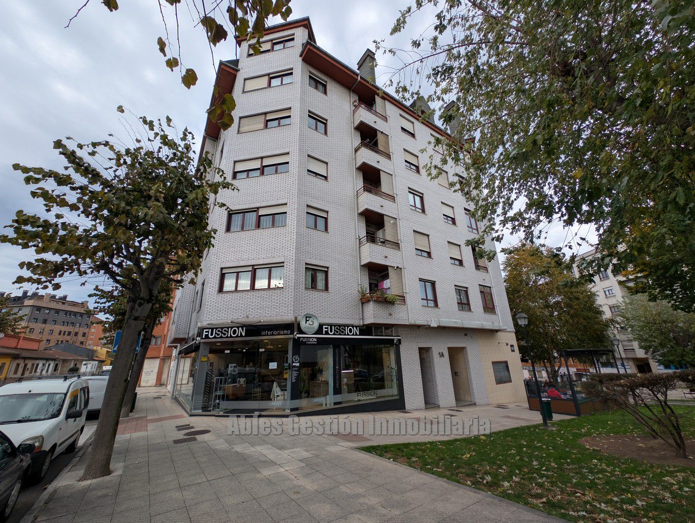 Exterior view of Flat for sale in Oviedo   with Heating, Parquet flooring and Furnished