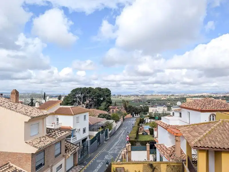 Exterior view of Houses for sale in Cájar  with Air Conditioner, Heating and Terrace