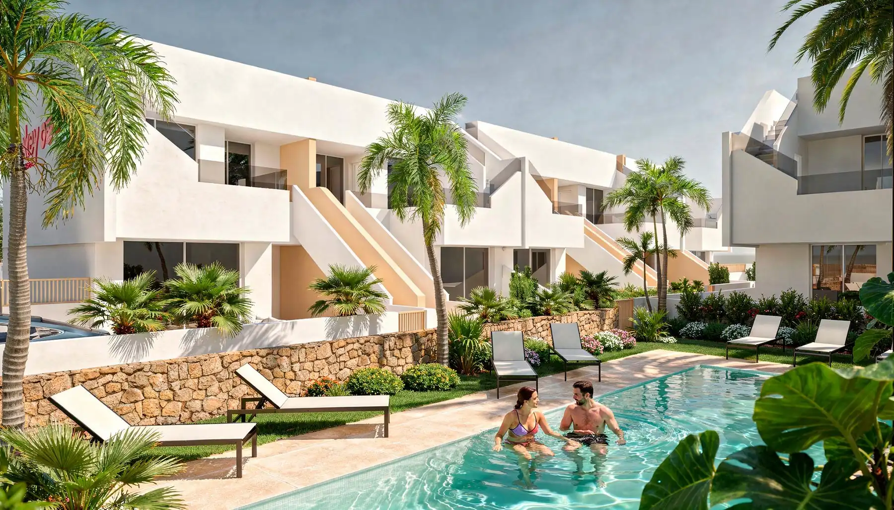 Bungalow con piscina en venta en Pilar de la Horadada ciudad