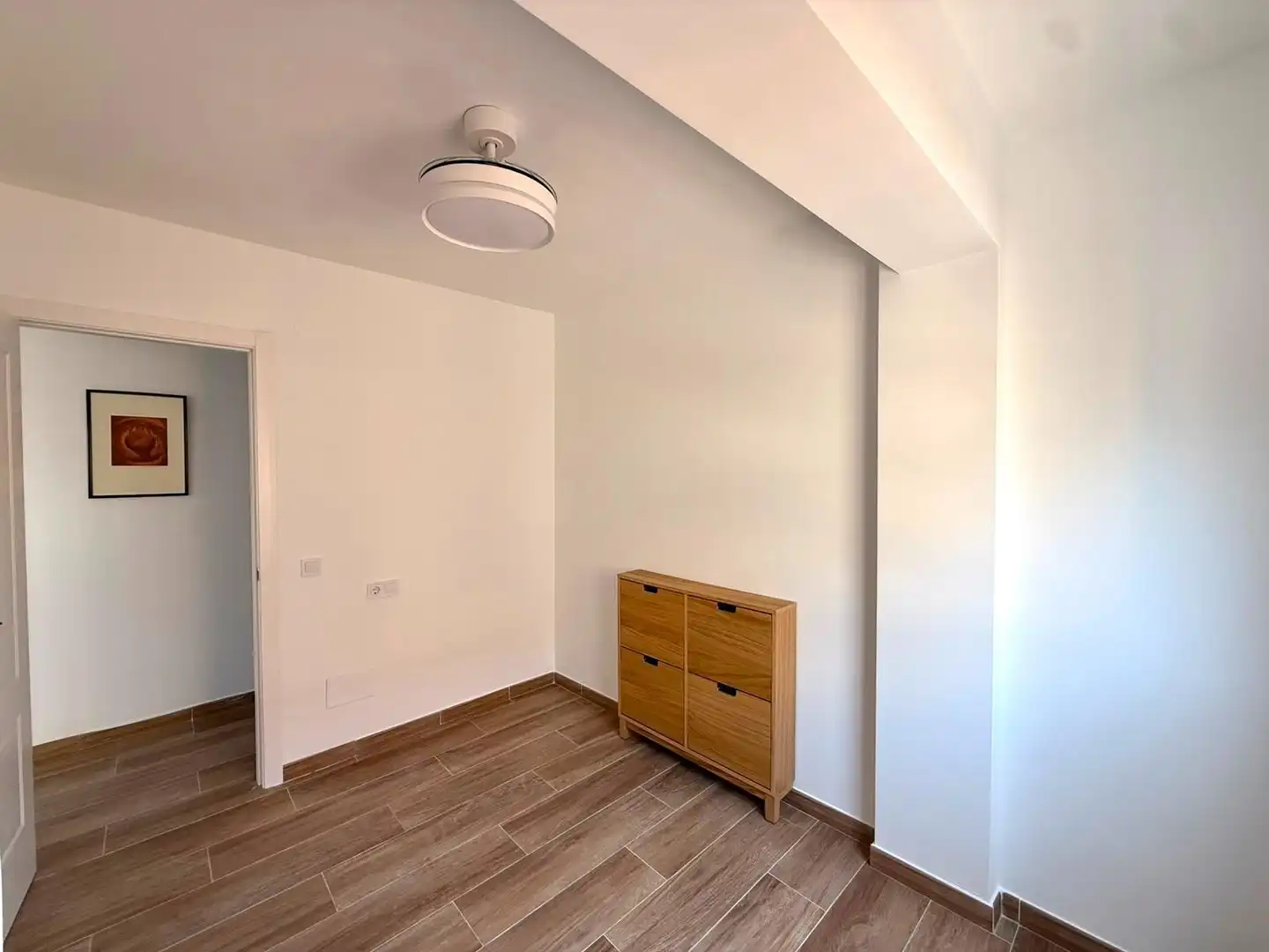 Bedroom of Flat for rent in Málaga  with Air Conditioner, Heating and Furnished