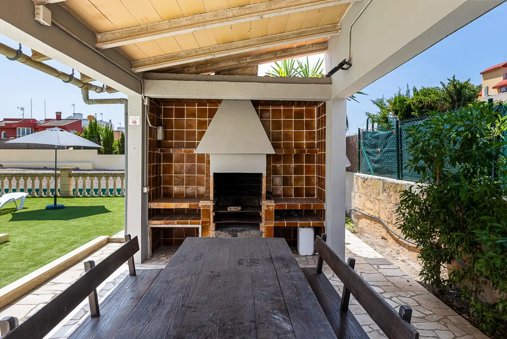 Terrassa de Casa o xalet en venda en  Palma de Mallorca amb Aire condicionat, Calefacció i Jardí privat