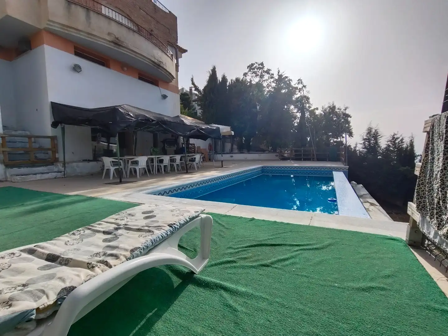 Piscina de Casa o xalet en venda en La Zubia amb Aire condicionat, Calefacció i Jardí privat