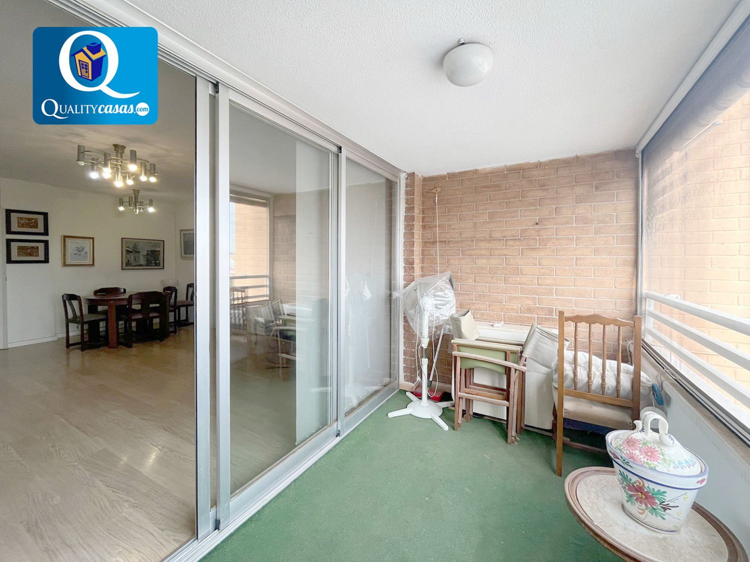 Balcony of Flat for sale in Alicante / Alacant  with Heating, Terrace and Storage room