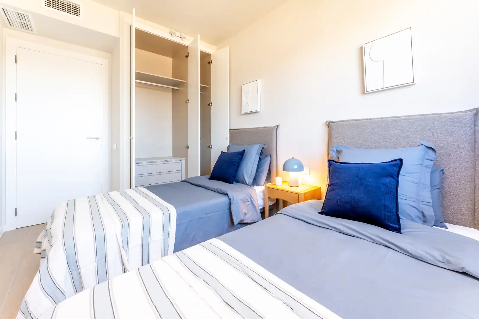 Bedroom of Flat for rent in Sant Joan d'Alacant  with Air Conditioner, Terrace and Storage room