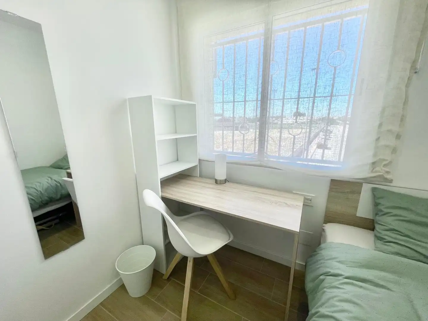 Dormitori de Casa o xalet de lloguer en San Javier amb Aire condicionat, Moblat i Rentadora