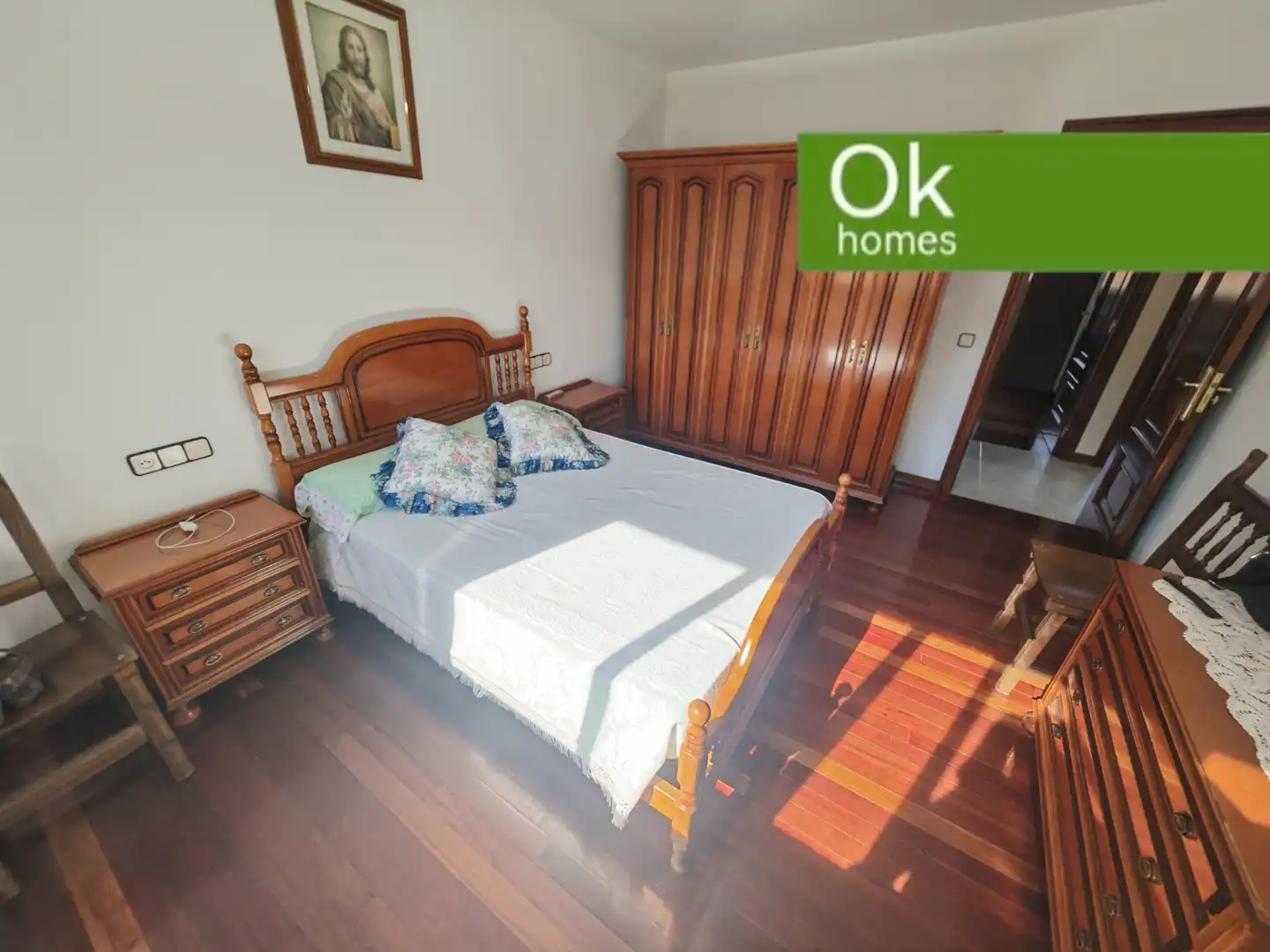 Dormitori de Casa o xalet en venda en Boimorto amb Calefacció, Jardí privat i Parquet