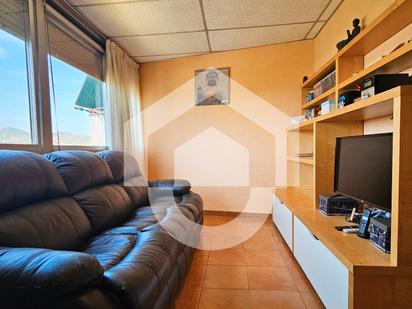 Living room of Attic for sale in Santa Coloma de Gramenet  with Air Conditioner and Terrace
