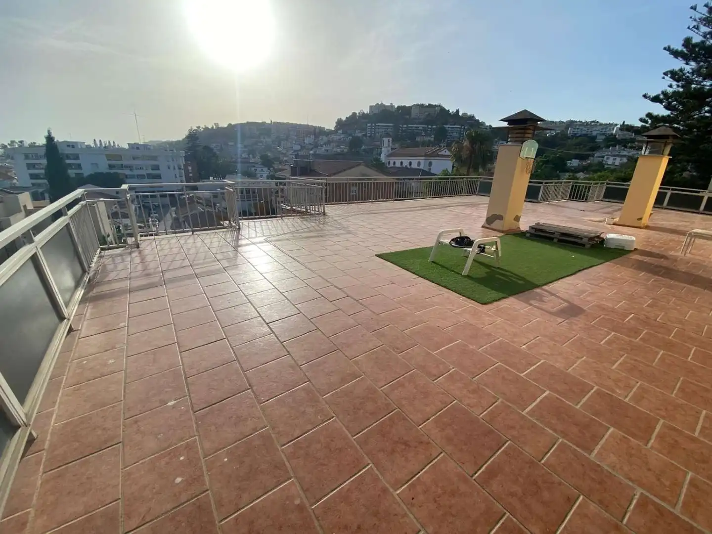Terraza de Ático en venta en Málaga con Aire acondicionado, Terraza y Piscina