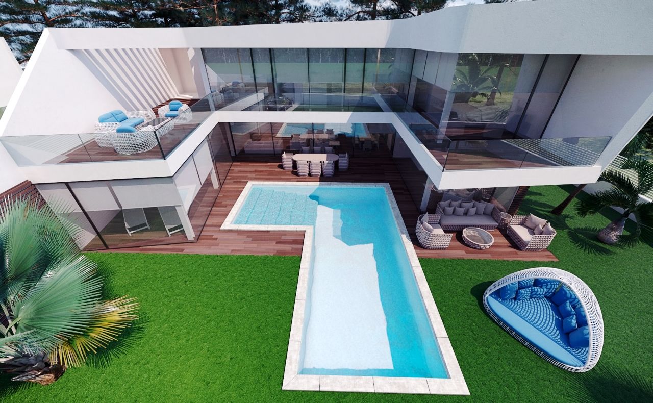 Swimming pool of House or chalet for sale in Altea  with Air Conditioner, Heating and Private garden