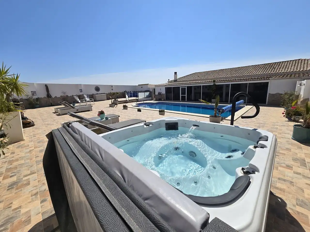 Piscina de Casa o chalet en venta en Albox con Aire acondicionado, Terraza y Piscina