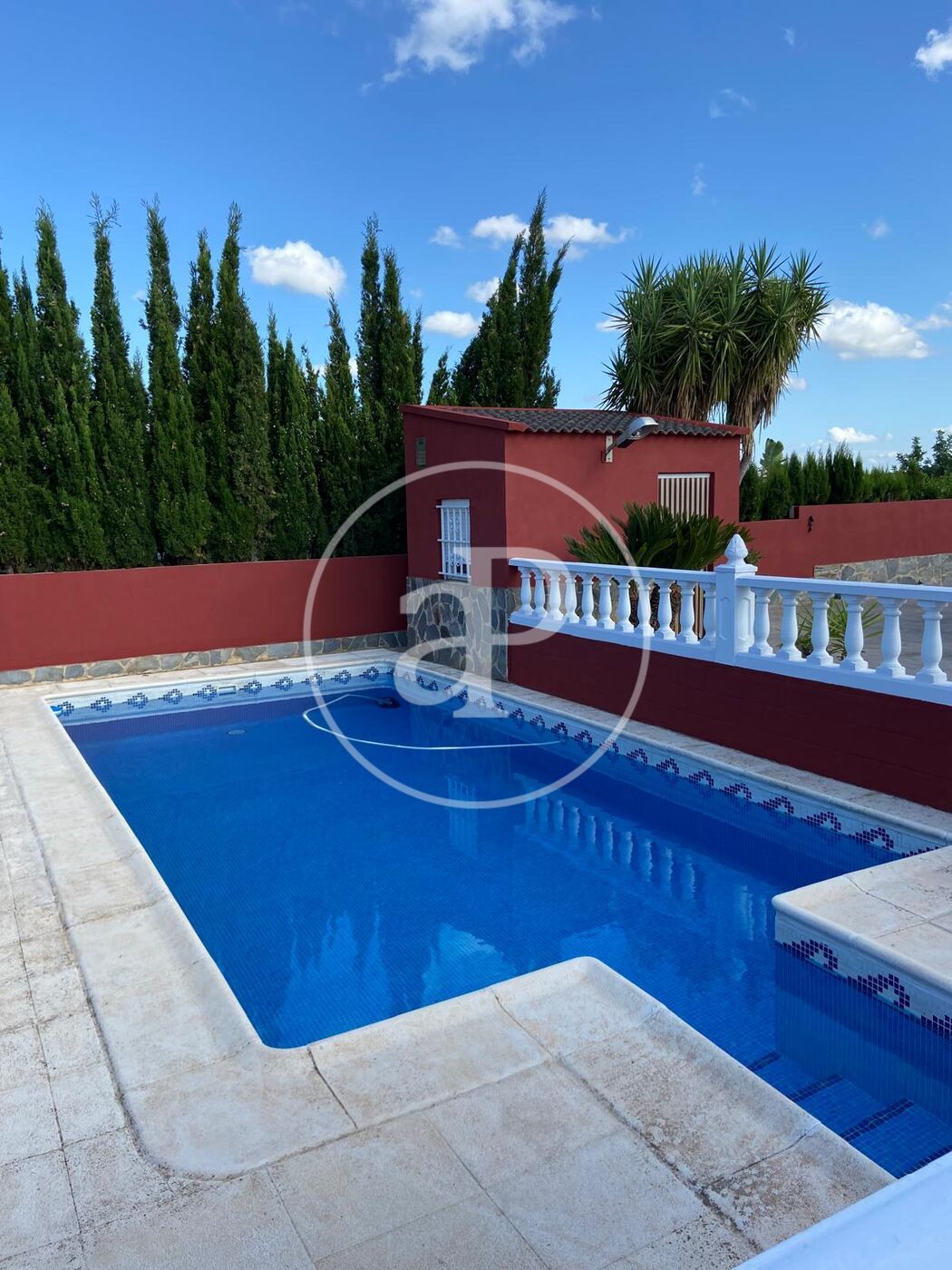 Piscina de Casa o chalet en venta en Montroy con Aire acondicionado, Calefacción y Jardín privado