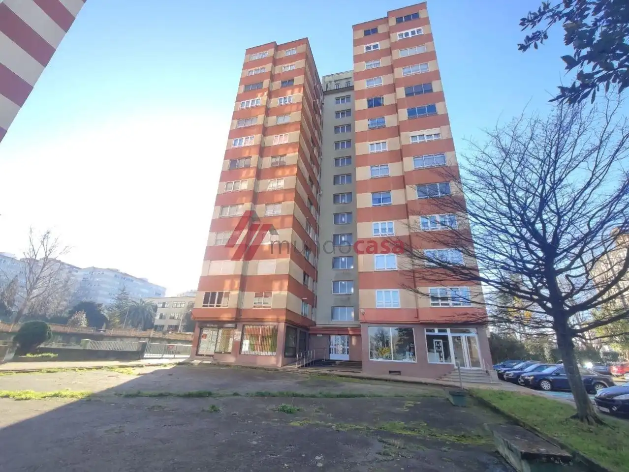 Exterior view of Flat for rent in Ferrol  with Heating and Furnished