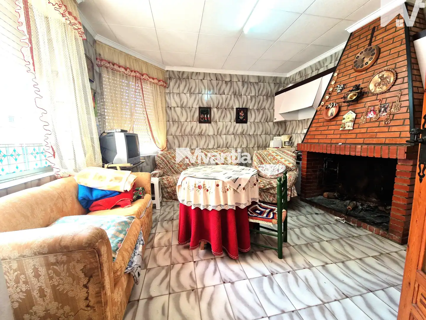 Sala de estar de Casa o chalet en venta en Lorca con Terraza, Trastero y Amueblado