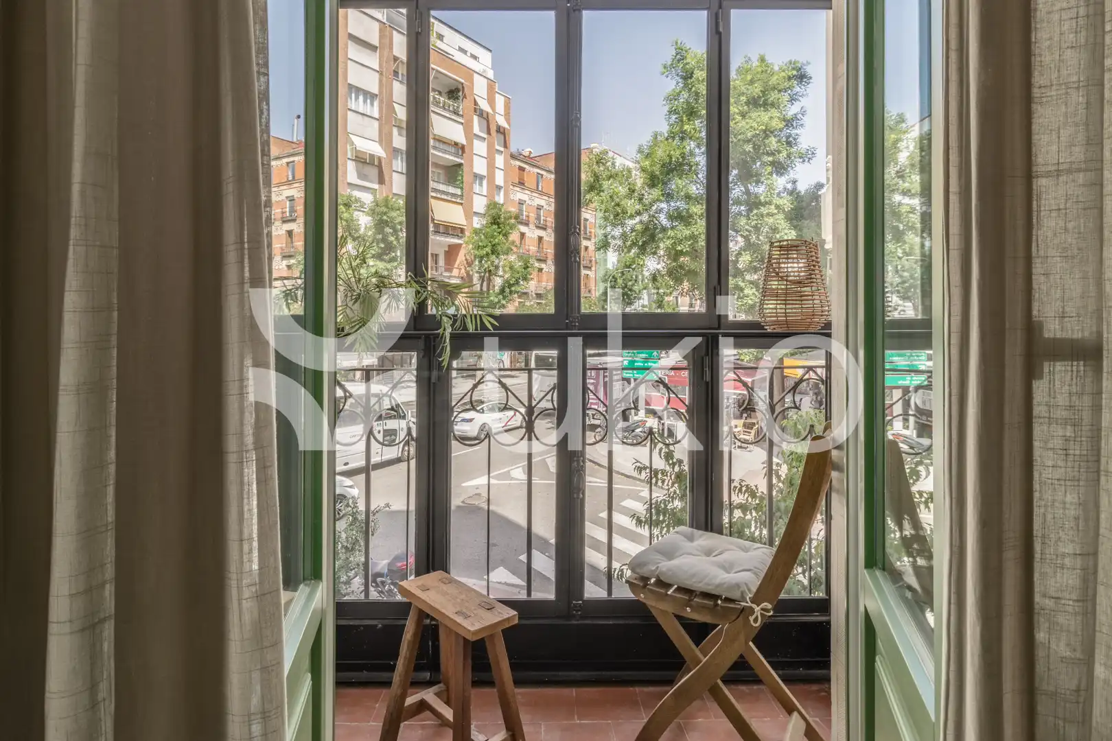 Mini appartamento con terrazza in affitto a Calle de Santa Engracia, imagen 4