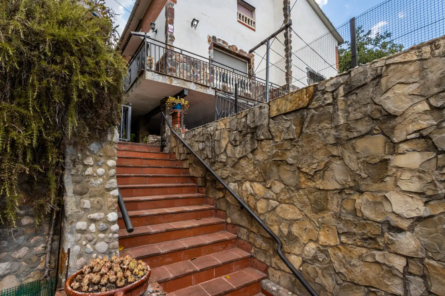Vista exterior de Casa o chalet en venta en Vacarisses con Calefacción, Jardín privado y Terraza